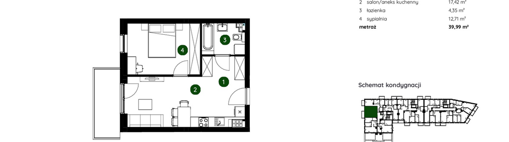 Mieszkanie w inwestycji: Murapol GreenCity bud. 2