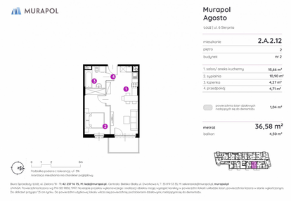 Mieszkanie w inwestycji: Murapol Agosto