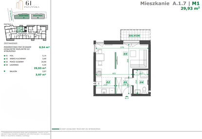 Mieszkanie w inwestycji: Apartamenty Pszczyńska