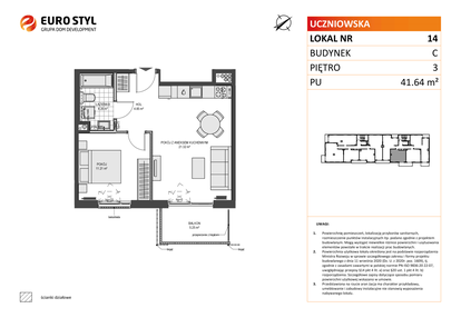 Mieszkanie w inwestycji: Przystań Brzeźno etap 1.2