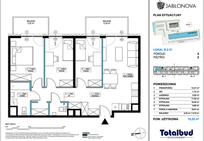 Mieszkanie w inwestycji: Jabłonova