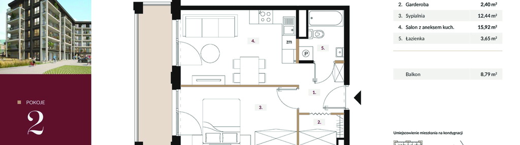 Mieszkanie w inwestycji: Krakowska Rogatka