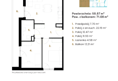 Mieszkanie w inwestycji: Nowa Siewna etap III