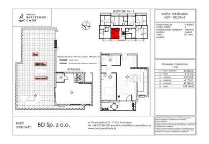 Mieszkanie w inwestycji: Osiedle Barczewski Dwór etap III