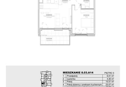 Mieszkanie w inwestycji: Ogrody Andersa II