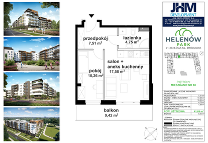 Mieszkanie w inwestycji: Helenów Park