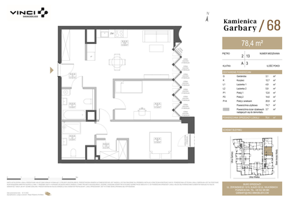 Mieszkanie w inwestycji: Garbary 68