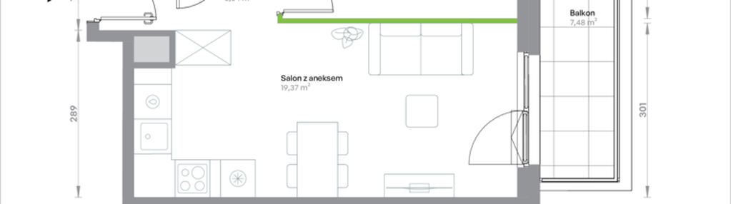 Mieszkanie w inwestycji: Krakowska Vita