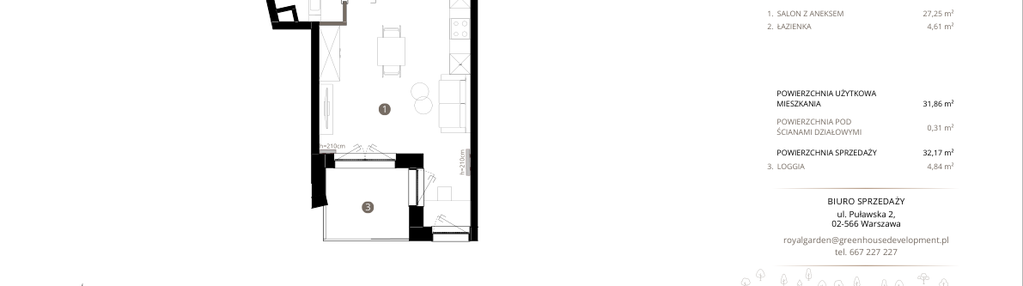 Mieszkanie w inwestycji: Royal Garden Wilanów