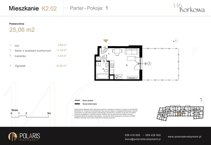 Mieszkanie w inwestycji: Korkowa 146