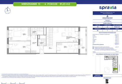 Mieszkanie w inwestycji: Architektów