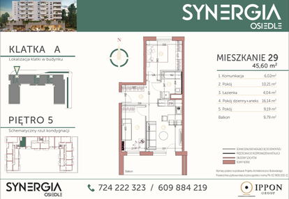 Mieszkanie w inwestycji: SYNERGIA