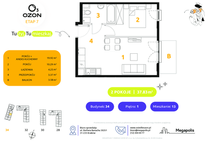Mieszkanie w inwestycji: Osiedle Ozon etap VII