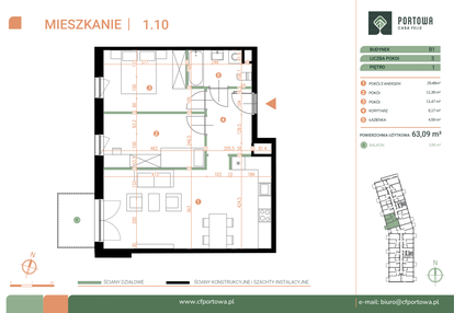 Mieszkanie w inwestycji: Casa Feliz Portowa II