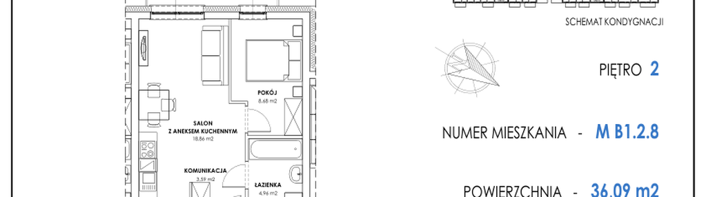 Mieszkanie w inwestycji: Apartamenty Nowe Miasto