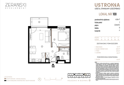 Mieszkanie w inwestycji: Ustronna