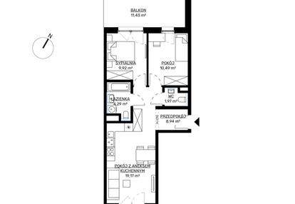 Mieszkanie w inwestycji: KWADRAT etap 2