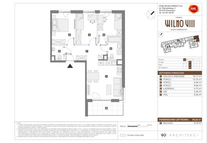 Mieszkanie w inwestycji: Osiedle Wilno VIII