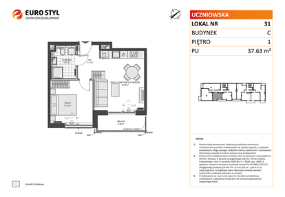 Mieszkanie w inwestycji: Przystań Brzeźno etap 1.2