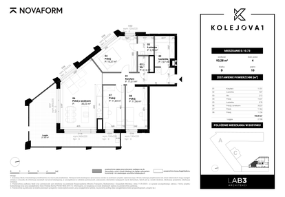 Mieszkanie w inwestycji: Kolejova 1