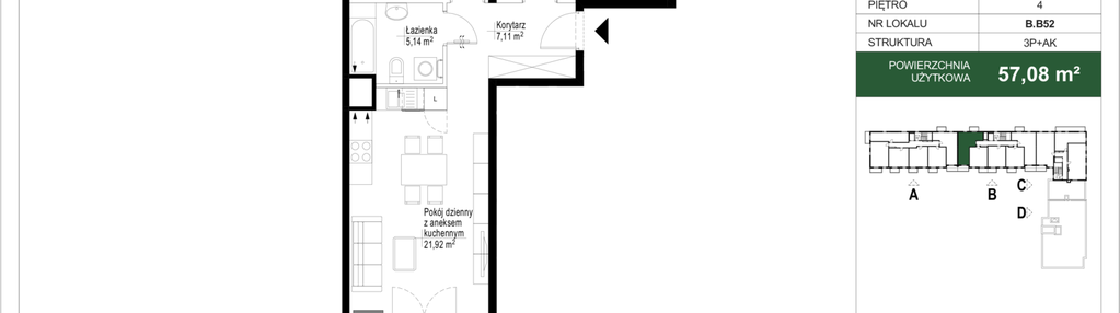 Mieszkanie w inwestycji: Sielskie Podolany