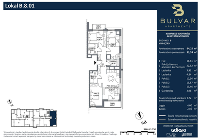 Mieszkanie w inwestycji: Bulvar Apartments - etap II