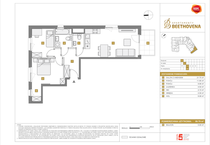 Mieszkanie w inwestycji: Apartamenty Beethovena etap 2