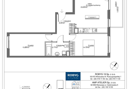 Mieszkanie w inwestycji: Rytm Mokotowa - etap 1A