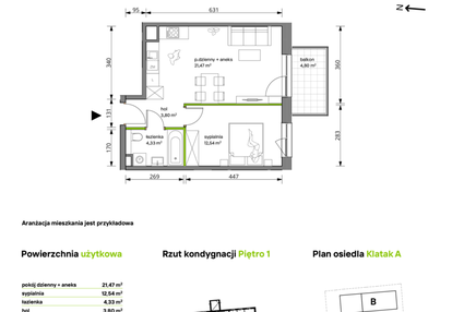 Mieszkanie w inwestycji: Trzcinowa Vita