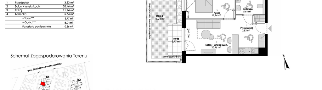 Mieszkanie w inwestycji: Osiedle Chabrowe