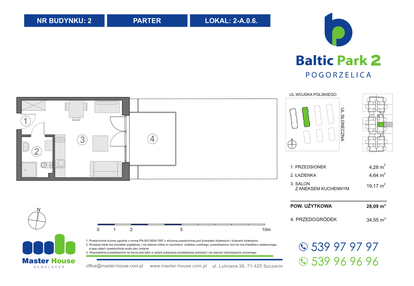 Mieszkanie w inwestycji: Baltic Park 2 Pogorzelica bud. 1 i 2