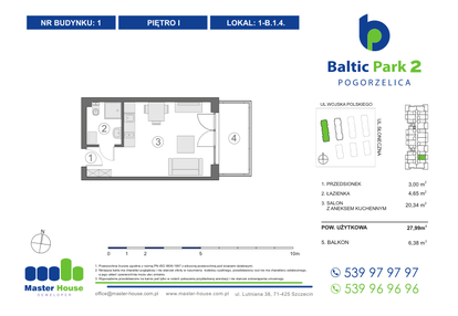 Mieszkanie w inwestycji: Baltic Park 2 Pogorzelica bud. 1 i 2