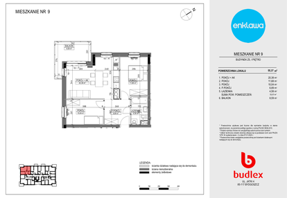 Mieszkanie w inwestycji: Enklawa Apartamenty Z4 i Z5