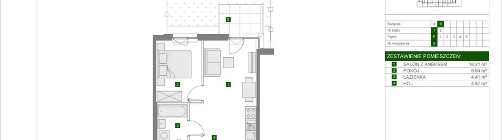 Mieszkanie w inwestycji: Osiedle Urbino etap 4.1