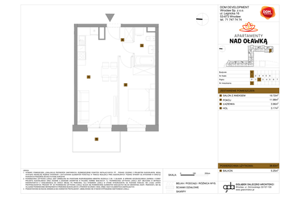 Mieszkanie w inwestycji: Apartamenty nad Oławką etap II