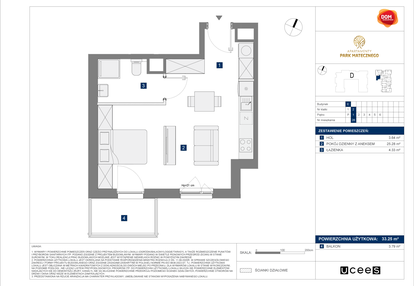 Mieszkanie w inwestycji: Apartamenty Park Matecznego Etap 1