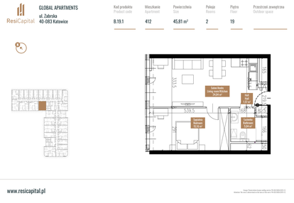 Mieszkanie w inwestycji: Global Apartments