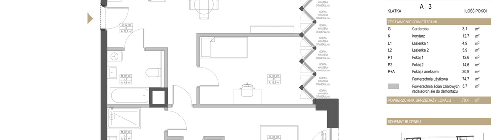 Mieszkanie w inwestycji: Garbary 68