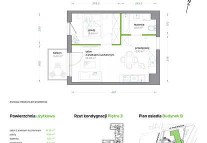 Mieszkanie w inwestycji: Podhalańska Vita
