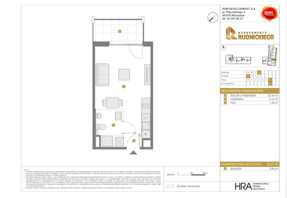 Mieszkanie w inwestycji: Apartamenty Rudnickiego