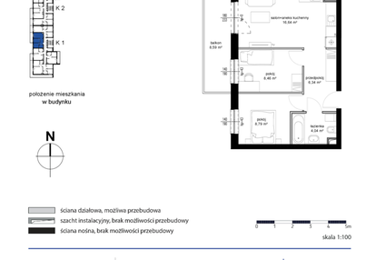 Mieszkanie w inwestycji: Kwarcowe Wzgórze - bud. 2