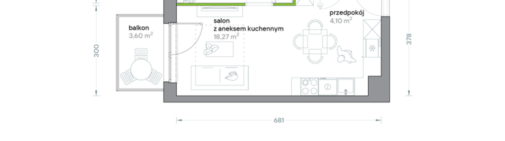 Mieszkanie w inwestycji: Podhalańska Vita