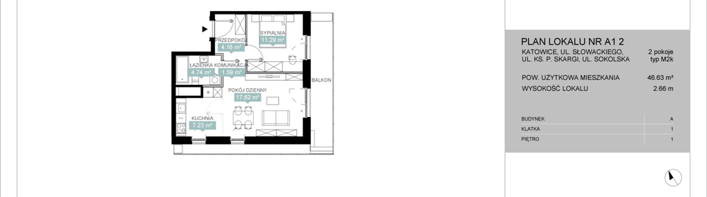 Mieszkanie w inwestycji: Mikato