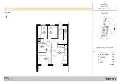 Mieszkanie w inwestycji: Villa Stoki Beskidzka 109