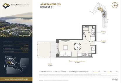 Mieszkanie w inwestycji: Laguna Beskidów