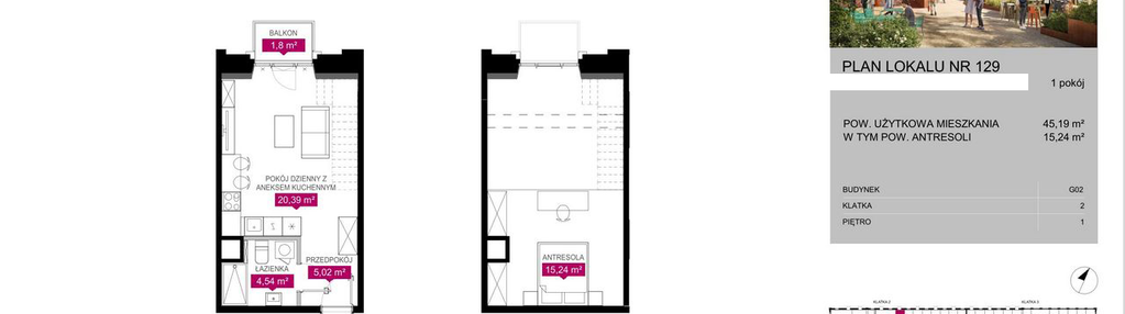 Mieszkanie w inwestycji: Fuzja Lofty