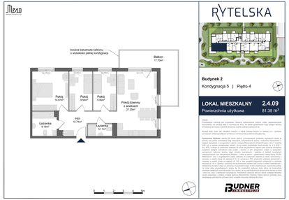 Mieszkanie w inwestycji: Rytelska