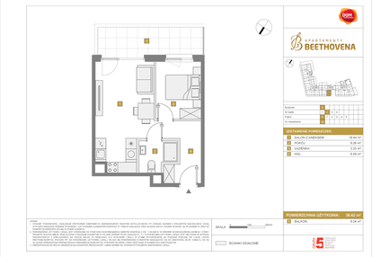 Mieszkanie w inwestycji: Apartamenty Beethovena