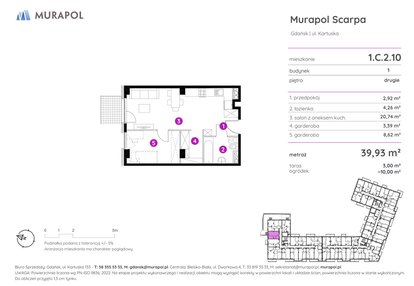 Mieszkanie w inwestycji: Murapol Scarpa