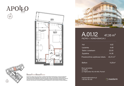 Mieszkanie w inwestycji: Apollo Residence